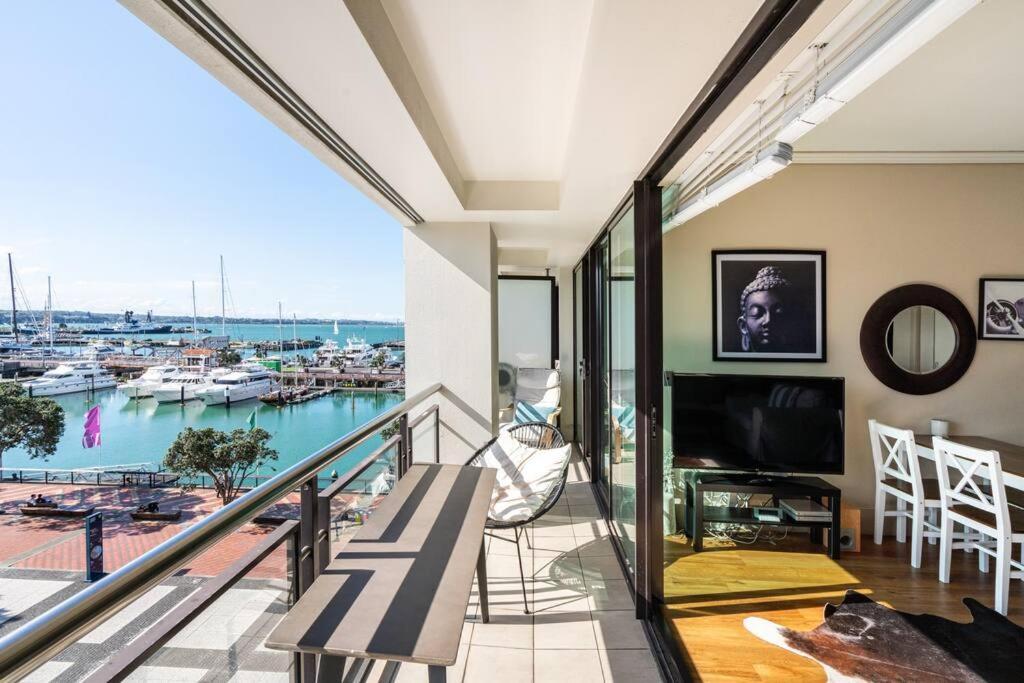Apartament Luxury Waterfront Nest Above Viaduct Harbour Auckland Zewnętrze zdjęcie